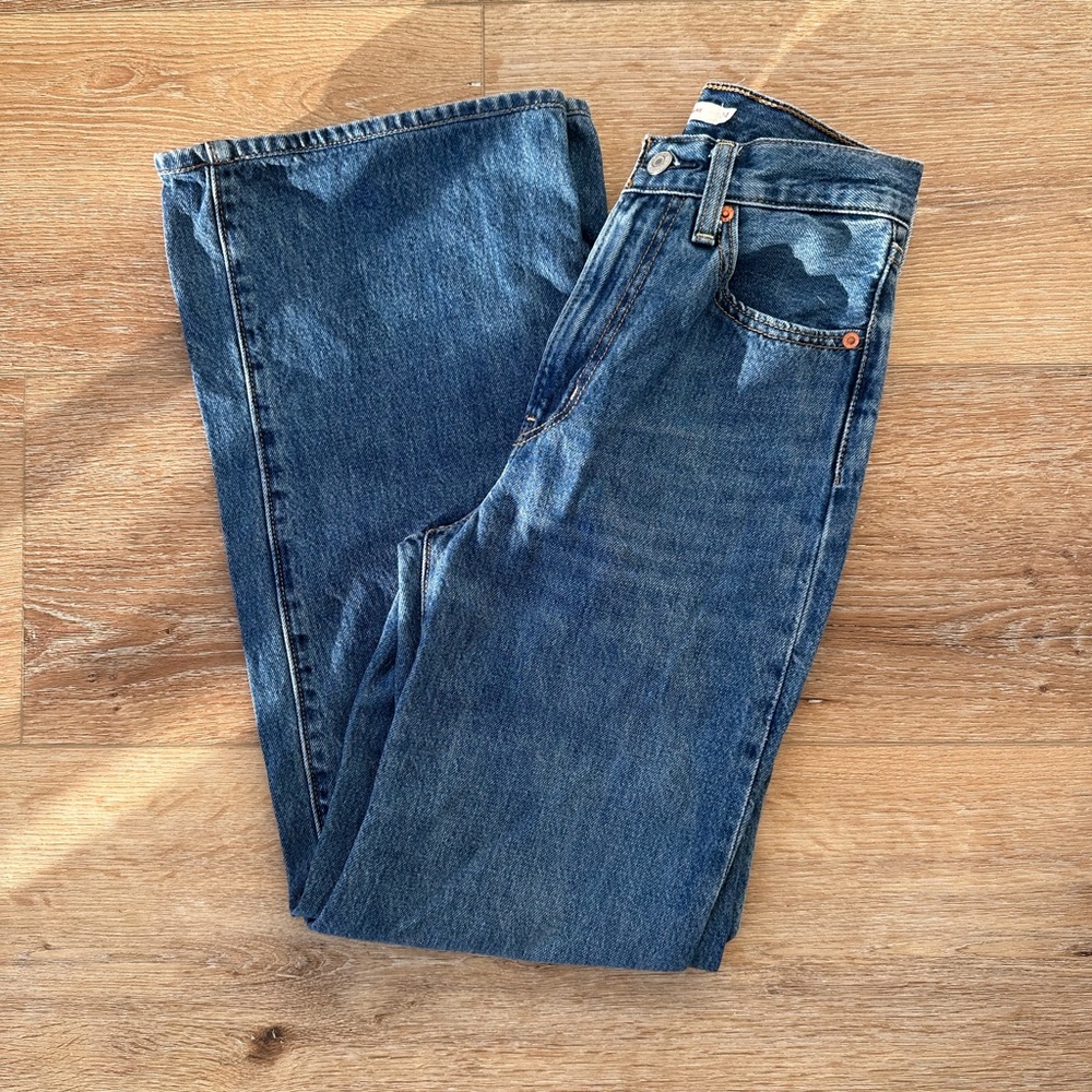 levi’s rib cage straight jeans